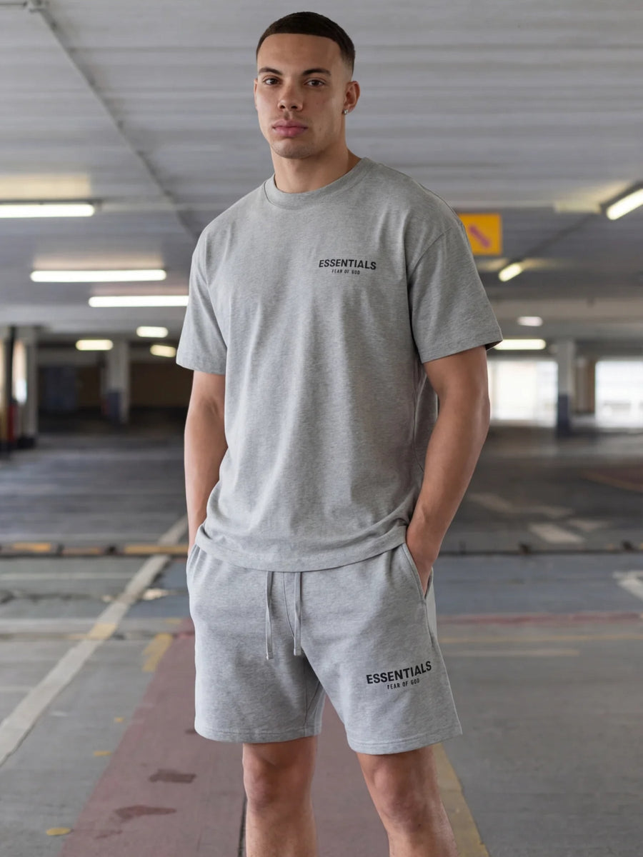 T-shirt Stone Grey